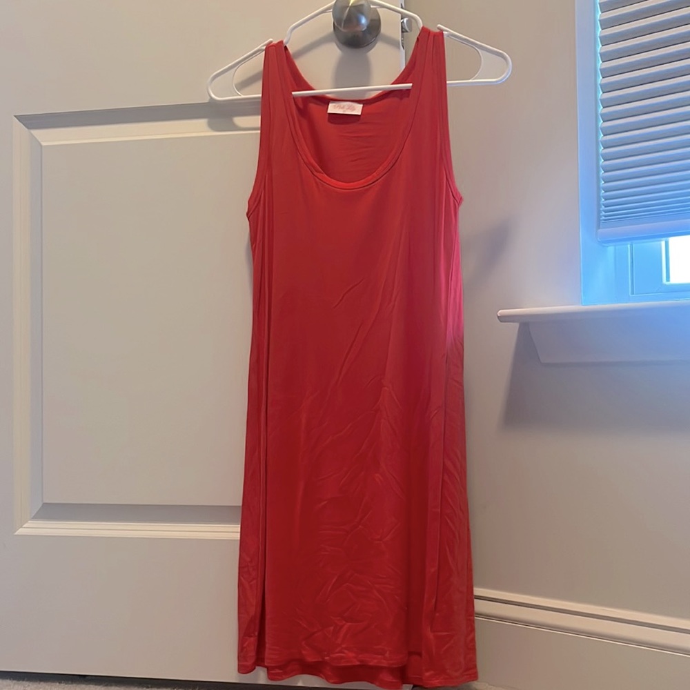 Red dress